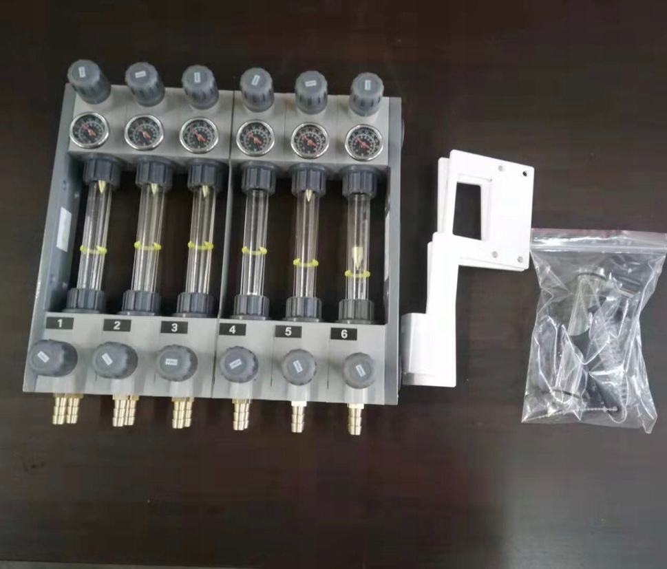 Rotameter, regulátor prietoku pre vstrekovaciu formu